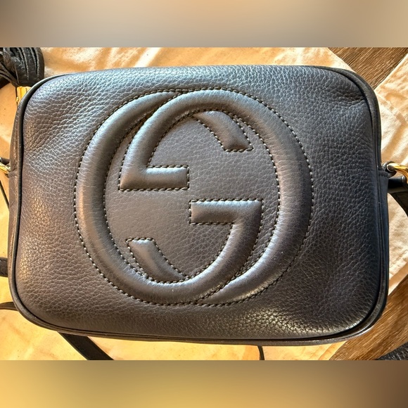 Authentic Gucci Soho Disco Black Crossbody! - Picture 5 of 16
